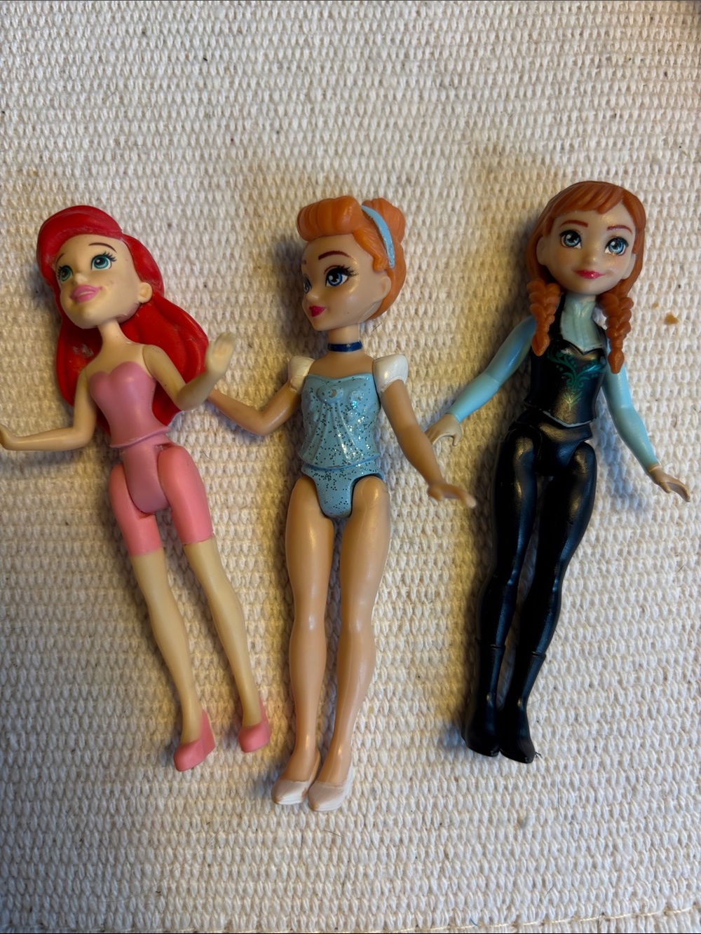 Disney Polly Pocket Figure Bare Loose Dolls